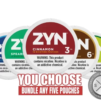 [5-Pack] ZYN Pouches Bundle