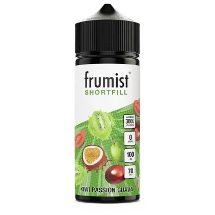 Frumist Kiwi Passion Guava 100ml Shortfill E-Liquid - Ecigpremium