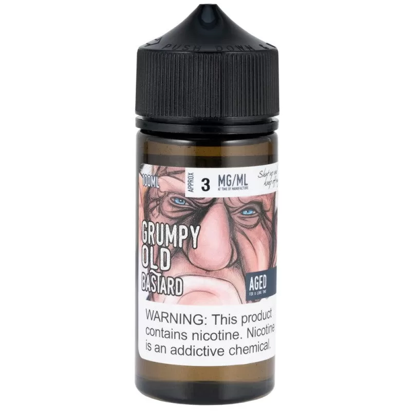 MBV E-Liquid 100ml - Grumpy Old Bastard / 6mg - Vapeciga