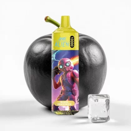 JNR Alien 10000 Puffs Dragón Negro Hielo 850mAh 20ml Tipo-C