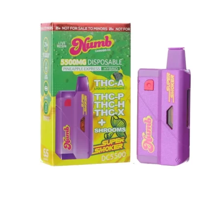 Super Smoker Shroom Pineapple Express Vaporizer – 5.5g