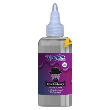 Kingston E-liquids Zingberry Range 500ml Shortfill - Flavour#Chuckleberry>Grape Zingberry>Red A>Zingberry
