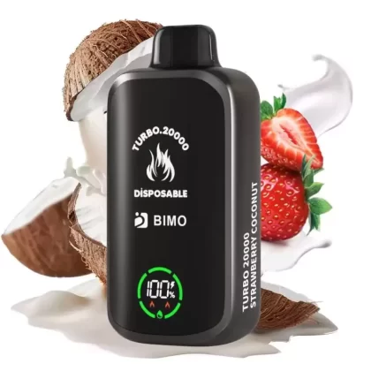 BIMO Turbo 20000 Puffs – Strawberry Coconut - Ozvapeone