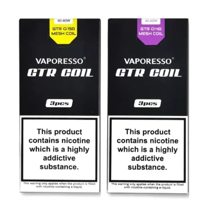 Vaporesso GTR Coils For Forz Tank 25 0.4Ohm 0.15Ohm Mesh Pack of 3