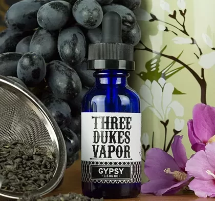 Three Dukes Vapor Gypsy Fruit Peach Tea - Vape Store