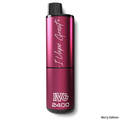 IVG 2400 Prefilled Pod Kit - Berry Edition - Ecigarettedirect Co - Image 2