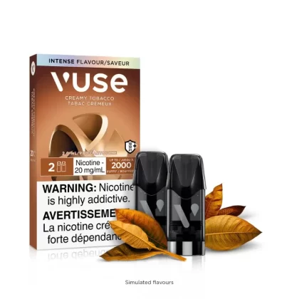 Vuse Creamy Tobacco Epod Pod - Strength#20MG>20MG (ONT-TAX)