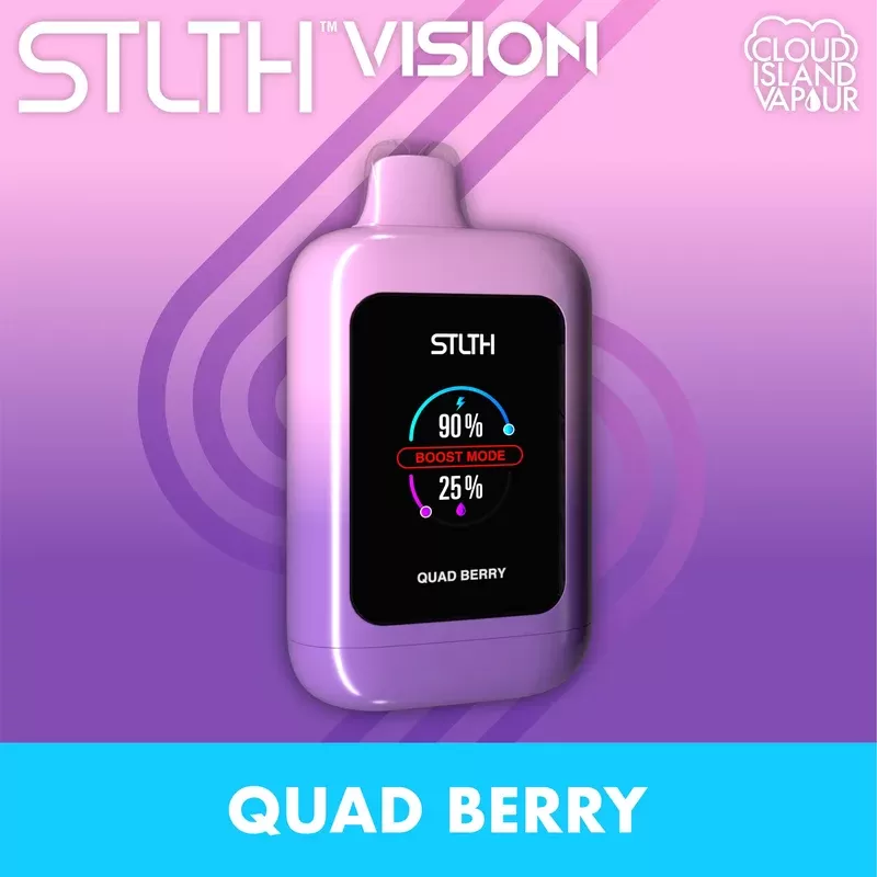 STLTH VISION Disposable Vape – Quad Berry