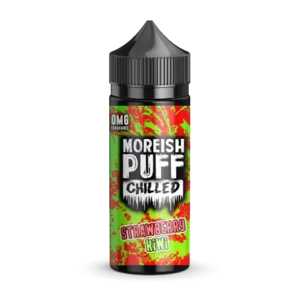 STRAWBERRY & KIWI E LIQUID BY MOREISH PUFF – CHILLED 100ML 70VG