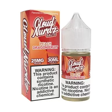 Peach Dragonfruit By Cloud Nurdz TFN Salt Series 30mL