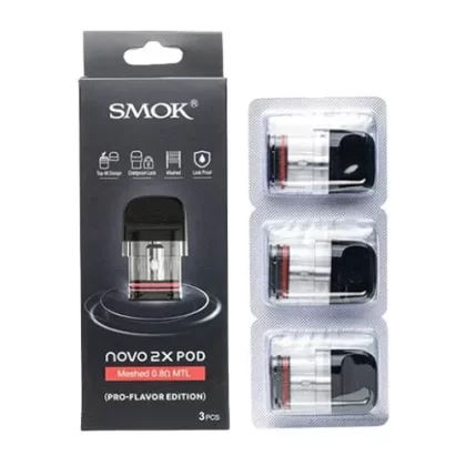 SMOK Novo 2X Replacement Pods (Pack of 3) - Eightvape