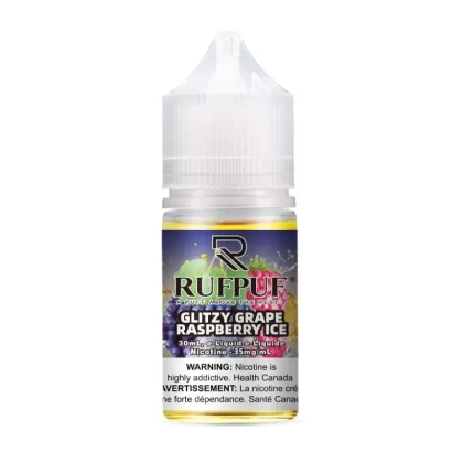 Rufpuf -Glitzy Grape Raspberry Ice 30ml (20/35/50mg) - Vapebar Pk
