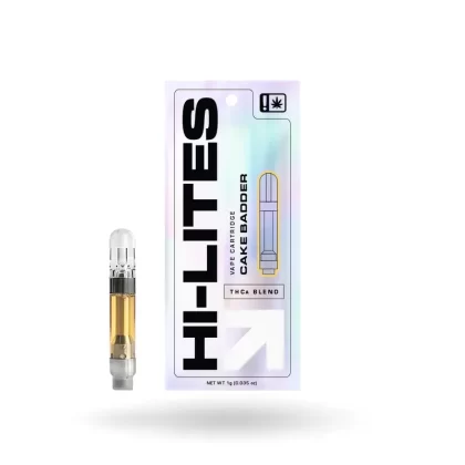 THCa Vape Cartridge: 1 Gram - Strain#Cucumber Melon>Cake Badder>Strawnana