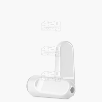 RAE | Flat Vape Mouthpiece for Screw On Ceramic Cartridges | White Ceramic – Screw On – 400 Count