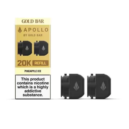 Gold Bar Apollo 20K Prefilled Pods - Pink Burst