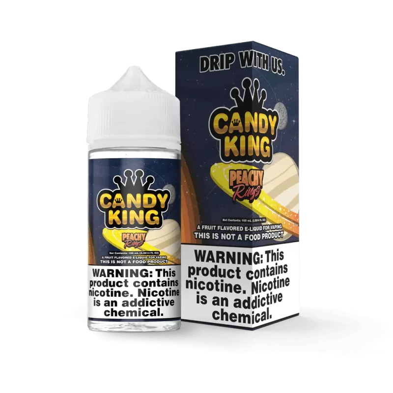 Candy King Peachy Rings 100ml