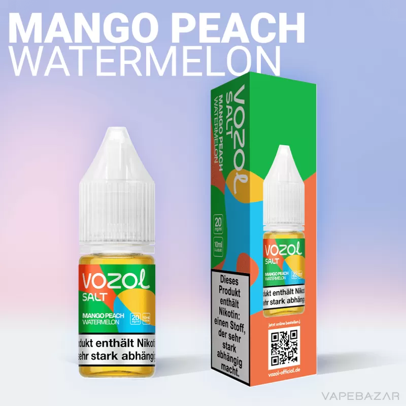 Vozol Liquid – Mango Peach Watermelon - Vapebazar - Image 2