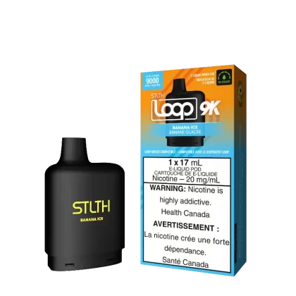STLTH Loop 9K Banana Ice Pod