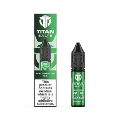 Titan Salt Watermelon Ice Nic Salt E Liquid - Strength#10mg>20mg
