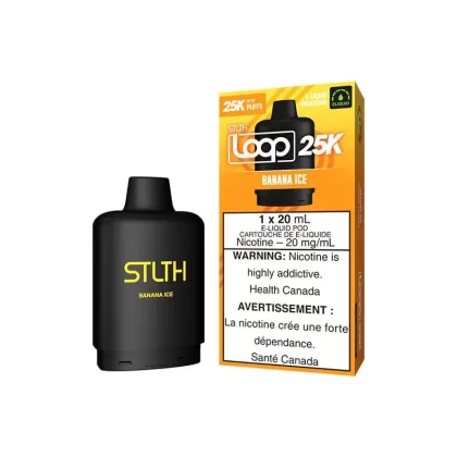STLTH Loop 25K Banana Ice Pod