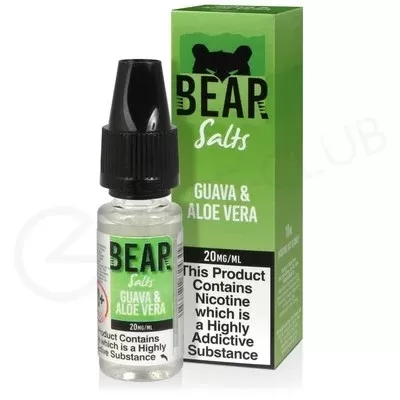 Guava & Aloe Vera Nic Salt E-Liquid by Bear Salts