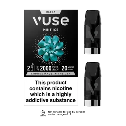 Mint Ice Vuse Ultra Smart Pod - Ecigwizard