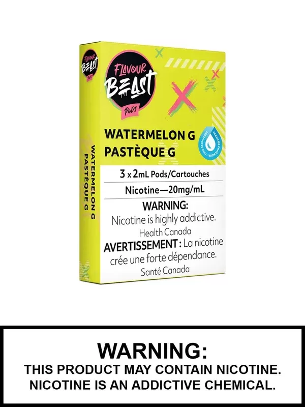 Watermelon G Flavour Beast Pods