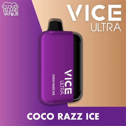 VICE ULTRA 60K Disposable Vape – Coco Razz Ice - Strength#20mg