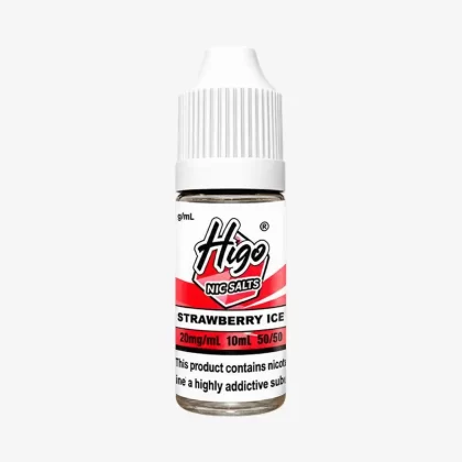 Higo Crystal Strawberry ice Nic Salt
