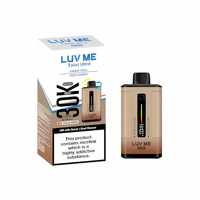 Luv Me 30000 Puffs Disposable Vape Kit - Triple Mango / Banana Ice Pack of 5 - Image 2