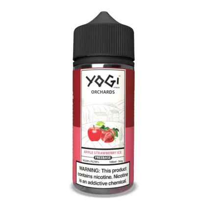 Yogi Orchards Apple Strawberry Chilled Vape e-Liquid 100mL - Vape Product, Vape Product