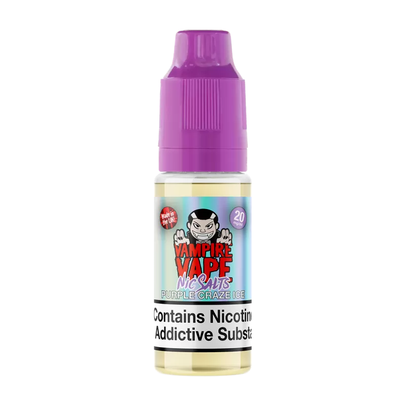 Purple Craze Ice Nic Salt By Vampire Vape 10ml - Vapeshop Co