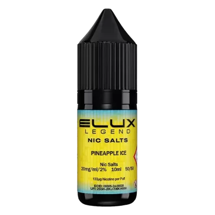 Elux Pineapple Ice Nic Salt Vape Juice 10ml