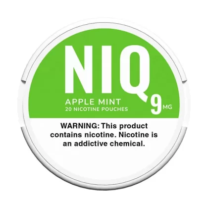 NIQ Apple Mint Nicotine Pouches - Vape Store