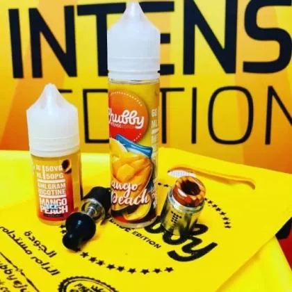 CHUBBY MTL MANGO PEACH ICE ELIQUID - Vape Product, Vape Product; Vape Product