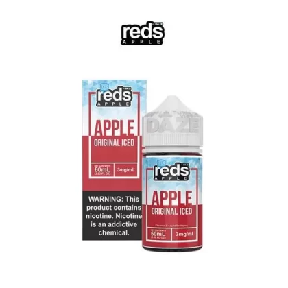 7 DAZE - RED'S APPLE - APPLE ORIGINAL ICED - 3 mg - 100ml