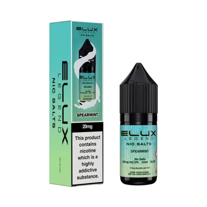 Elux Legend Spearmint Nic Salt e-Liquid - Vapestreams Co