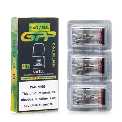 Uwell Caliburn GPP Pods - 0.4 Ohm, 0.6 Ohm