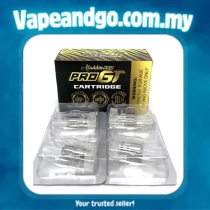 Aladdin Pro GT Cartridge 0.8 Ohm 3ml - Vapeandgo Com My