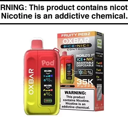 OXBAR ICE-NIC 35K DISPOSABLE VAPE POD JUICE EDITION - Vapejuice
