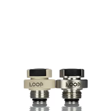 Protocol LOOP MVP Modular Integrated Tip for Boro Boxes (DISCONTINUED) - Stainless Steel/ Black Tip/ White Tip