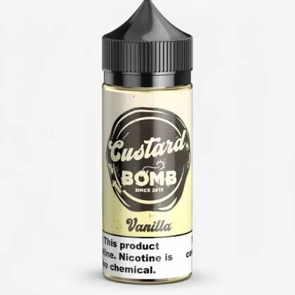 Vanilla – Custard Bomb – 100mL | 70% VG | Vanilla Vape Juice - Uwinvapeaustralia