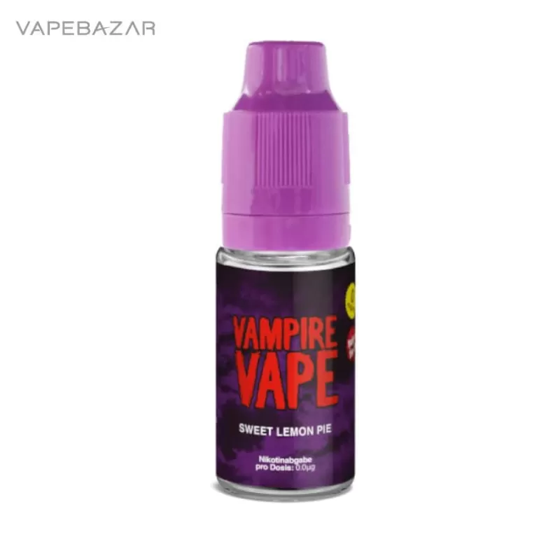 Vampire Vape Liquid – Sweet Lemon Pie - Vapebazar - Image 3