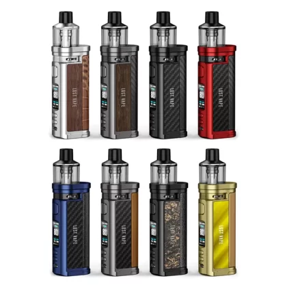 Lost Vape Centaurus Q80 Pod Mod Kit 80W - Gunmetal Teak Wood