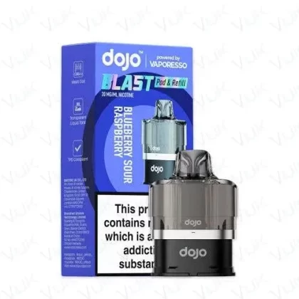 Vaporesso Dojo Blast 6000 20mg Prefilled Pods – Blueberry Sour Raspberry