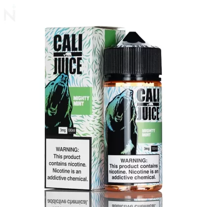 Cali Juice E Liquid - Mighty Mint - 100mL - 6mg