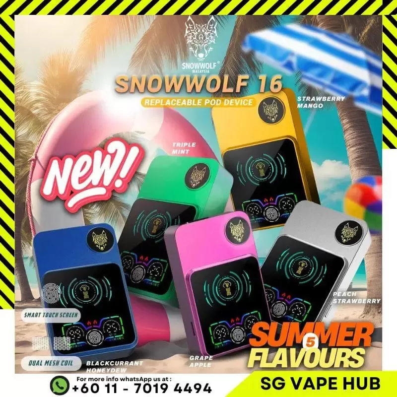 SNOWWOLF 16000 Puffs - Cartridge / Mango Blackcurrant - Image 2