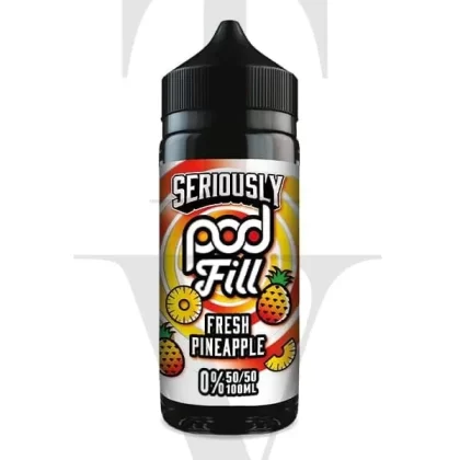 SERIOUSLY POD FILL FRESH PINEAPPLE SHORTFILL E-LIQUID