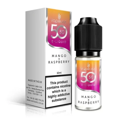 Vapouriz 50/50 Mango & Raspberry 10ml 18mg