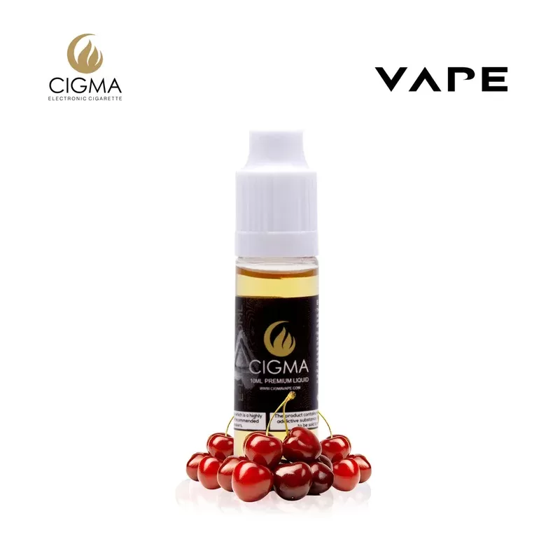 Cigma e-Liquid – Cherry 18mg 10ml Bottle | Cigee